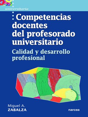 cover image of Competencias docentes del profesorado universitario
